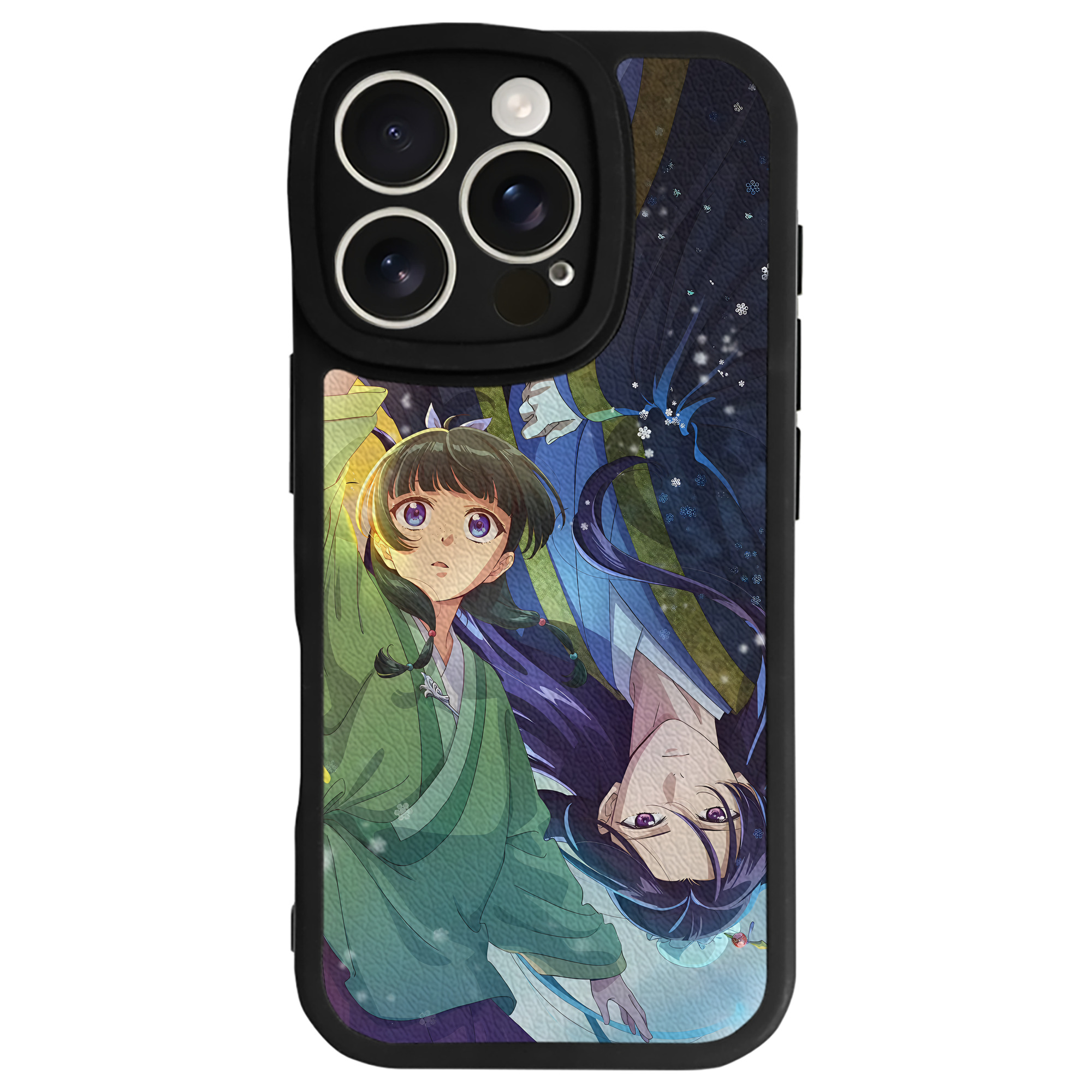 （画像用） 薬屋のひとりごと The Apothecary Diaries 【iPhone 16シリーズ対応】シリコンスマホケース（レザー調） 材質：シリコン